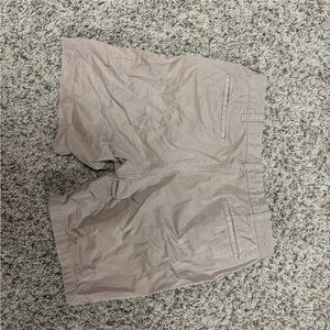 J. Crew Men's Light Brown Flat Front Shorts